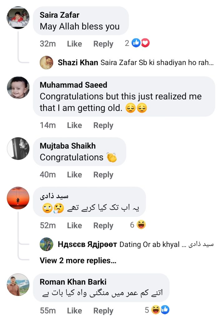 Fans' Hilarious Comments on 90s Famous Model Taimoor Khan's Engagement