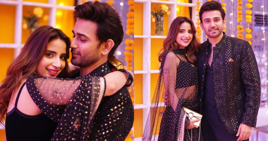 Saboor Aly And Ali Ansari's Latest Loved Up Clicks