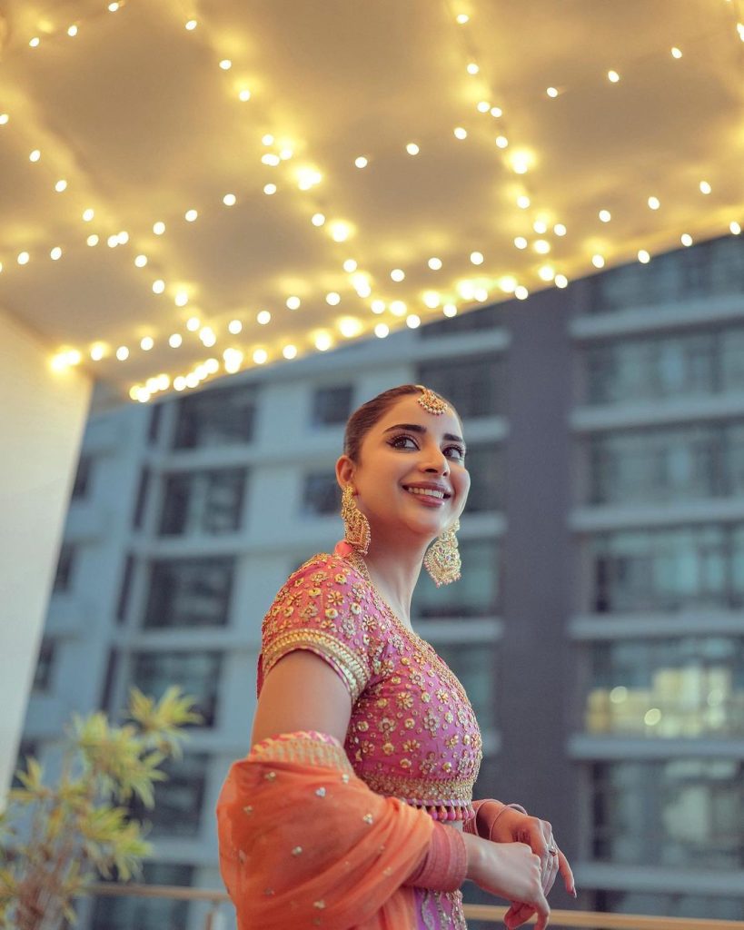 Saboor Aly Gives Inspiration To New Brides With Her Latest Look