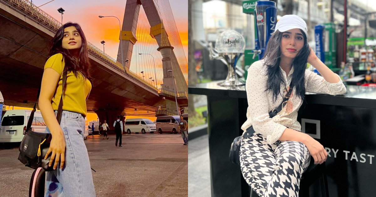 Sehar Khan's Casual Style In Bangkok | Reviewit.pk