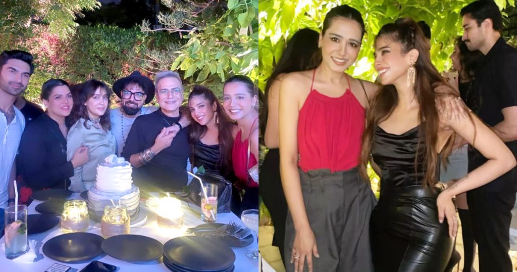 Celebrities Shine And Chill At A Friend's Birthday