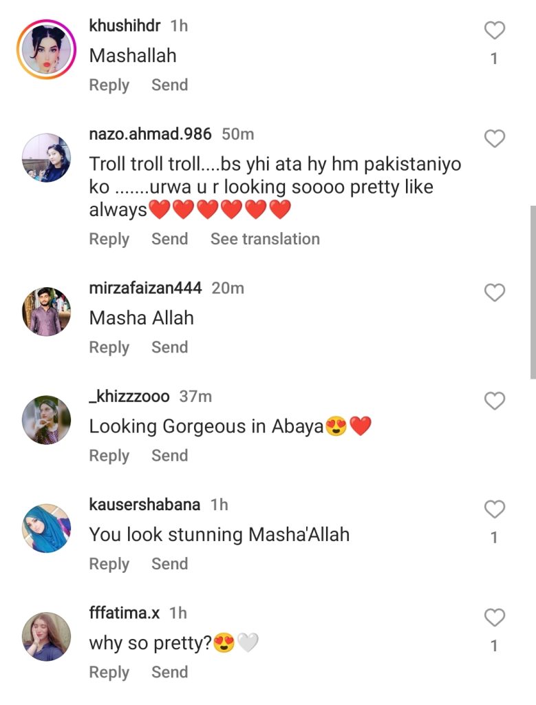 Public Reaction on Urwa Hocane's Latest Abaya Look