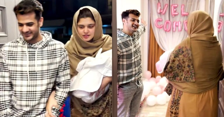 Kanwal & Zulqarnain Welcome Their Daughter Aizal Home