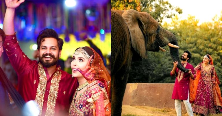 Azlan Shah & Warisha Mehndi Event Pictures