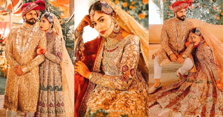 Azlan Shah & Warisha Javed Khan Barat Pictures