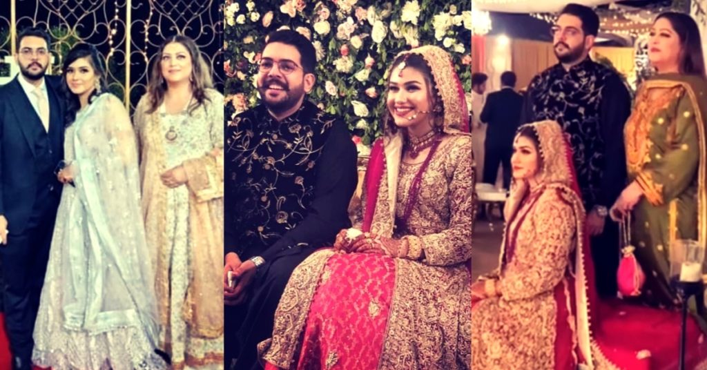 Fazila Qazi and Qaisar Khan Nizamani Son Wedding Pictures