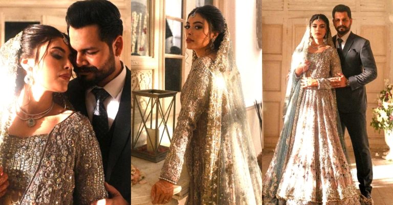 Azlan Shah & Warisha Javed Khan HD Walima Pictures