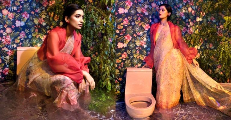 Brand’s Photoshoot With Toilet Seat Gets Hilarious Public Reaction