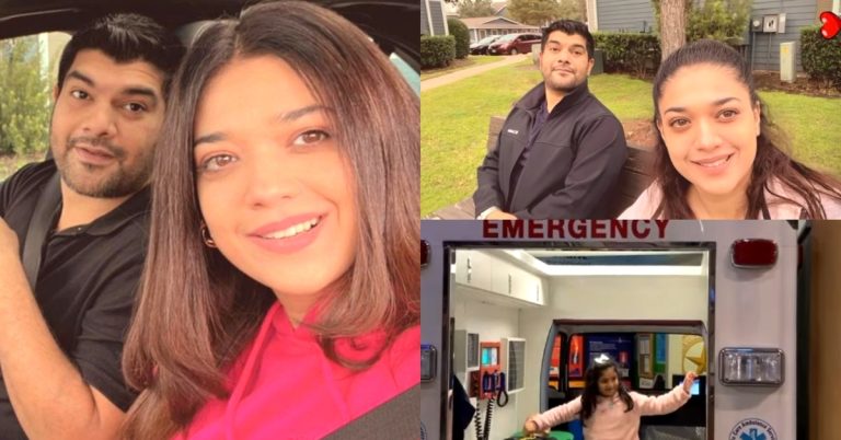 Sanam Jung Adorable Pictures With Husband From USA