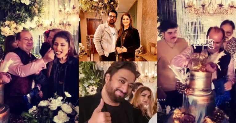 Rahat Fateh Ali Khan Celebrated Birthday With Friends