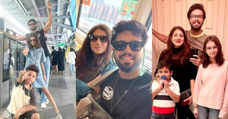 Fahad Mustafa New Family Pictures from Bangkok