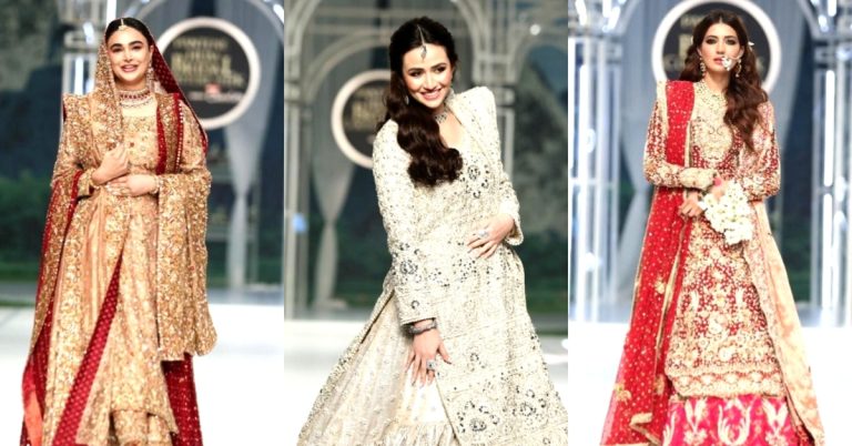 Celebrities Pictures from Pantene Hum Bridal Couture Week 2022 Day 3