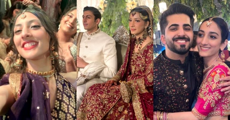 Saleem Sheikh Daughters Pictures from Sister Wedding
