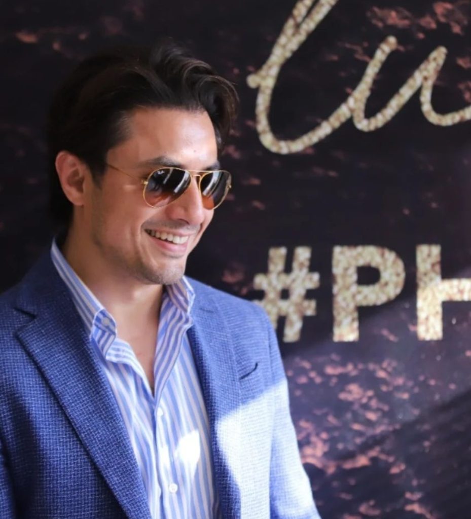Ali Zafar New Pictures with Wife Ayesha Fazli from Recent Events