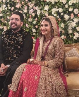 Fazila Qazi and Qaisar Khan Nizamani Son HD Nikkah Pictures | Reviewit.pk