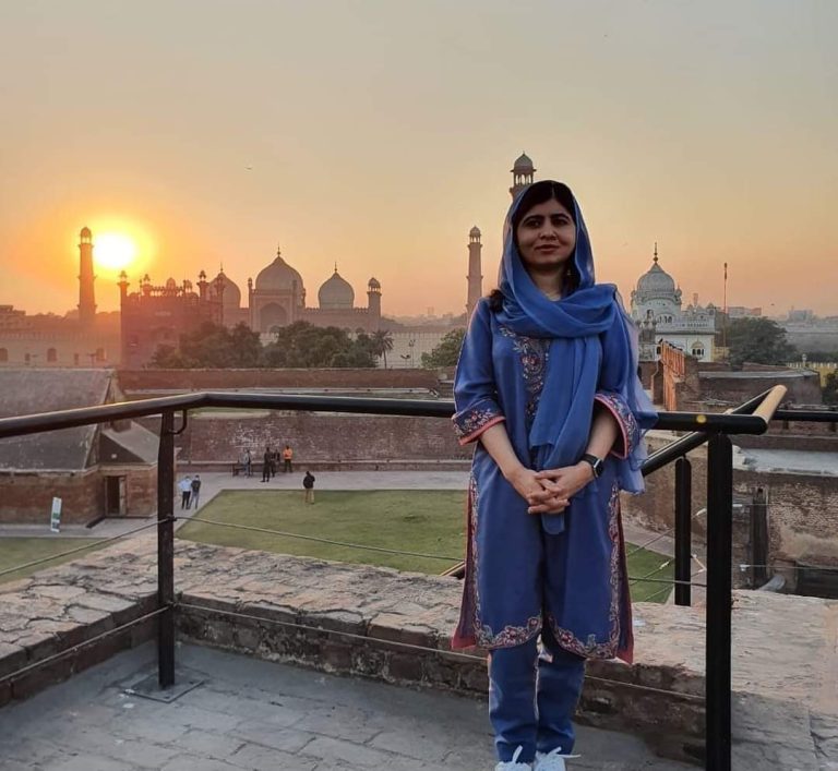 Adorable pictures of Malala Yousafzai with Husband in Lahore