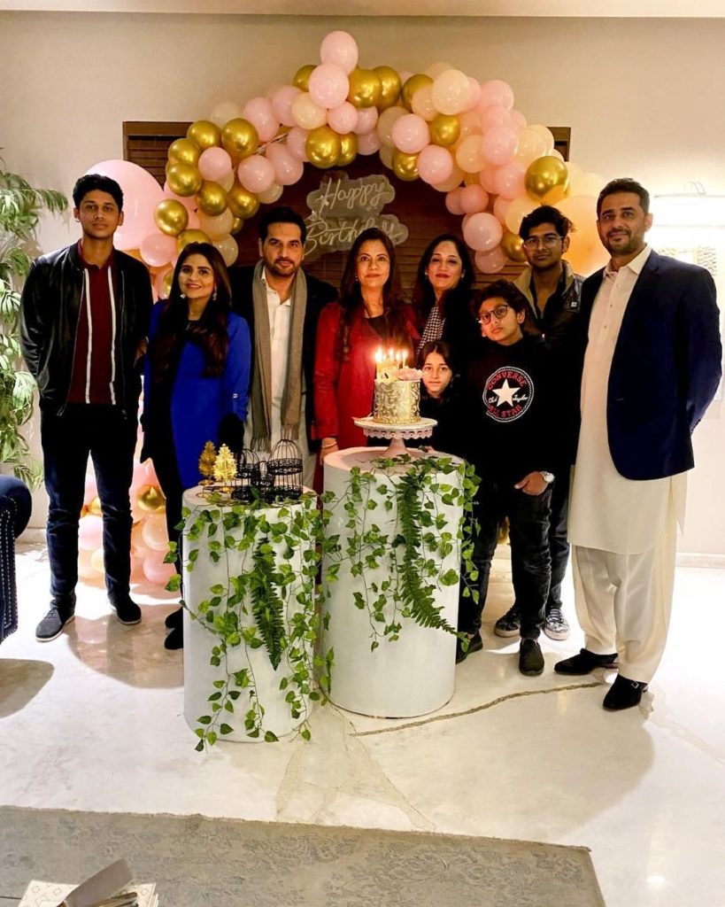 Humayun Saeed Celebrates Wife Samina's Birthday