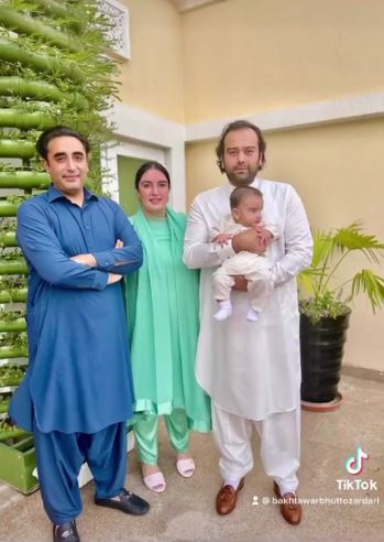 Bakhtawar Zardari Shares Beautiful Pictures With Husband And Kids