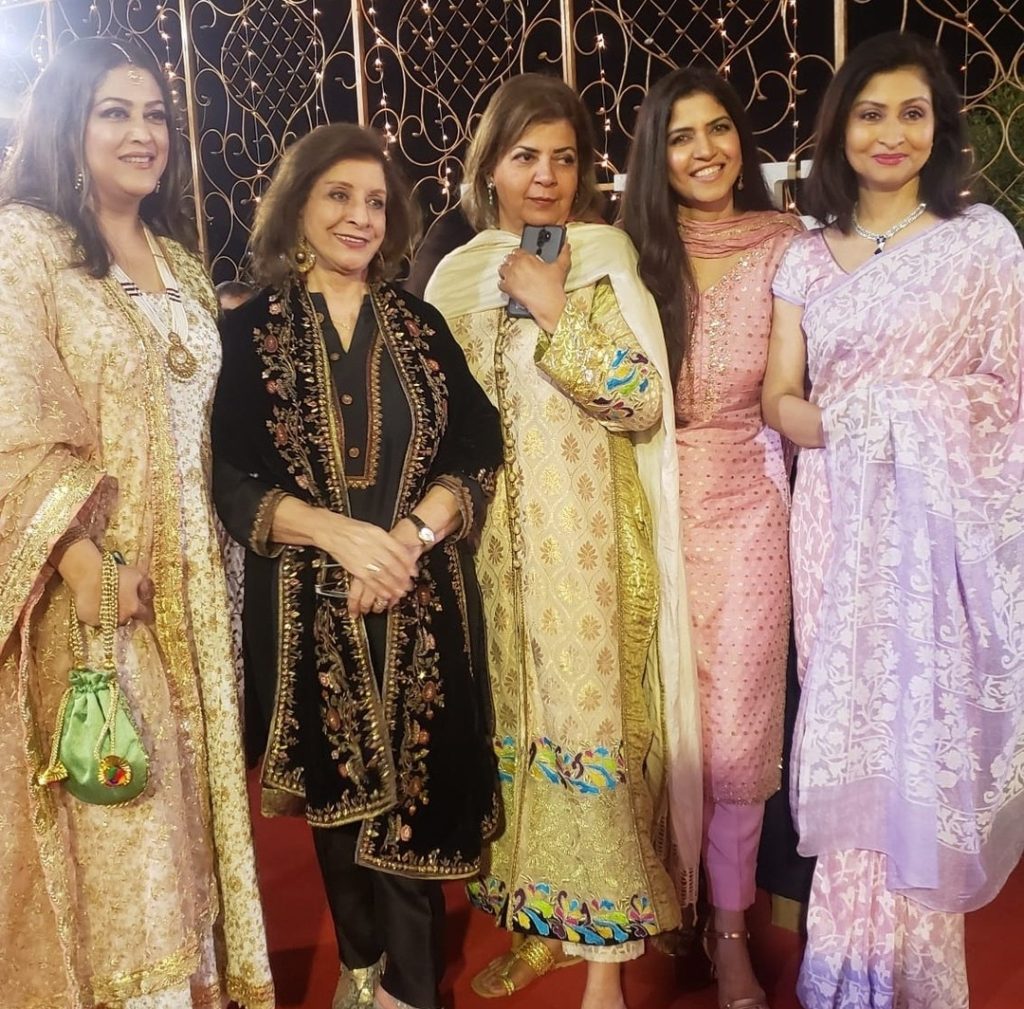 Fazila Qazi and Qaisar Khan Nizamani Son Wedding Pictures