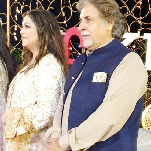 Fazila Qazi and Qaisar Khan Nizamani Son HD Nikkah Pictures