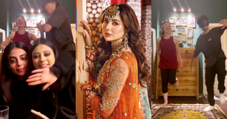 Hania Aamir Dances To Shahrukh Khan Songs With Friends