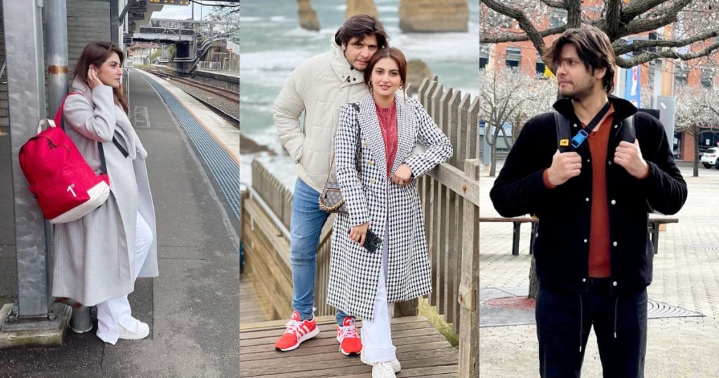 Hiba Bukhari And Arez Ahmed Unseen Pictures From Vacation In Australia