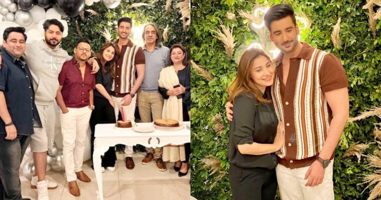 Hina Altaf Throws Birthday Dinner For Husband Agha Ali