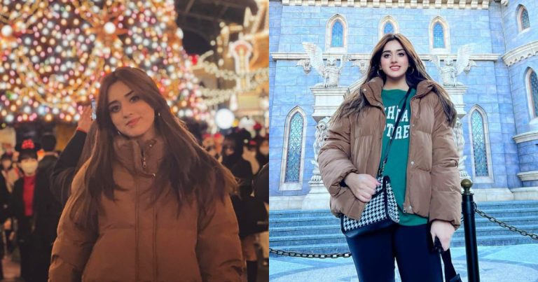 Jannat Mirza Visits Tokyo Disneyland On Christmas