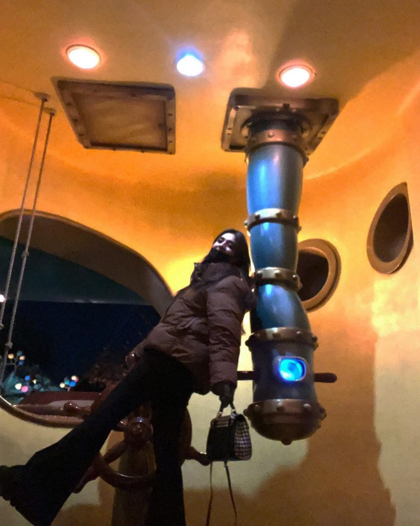 Jannat Mirza Visits Tokyo Disneyland On Christmas