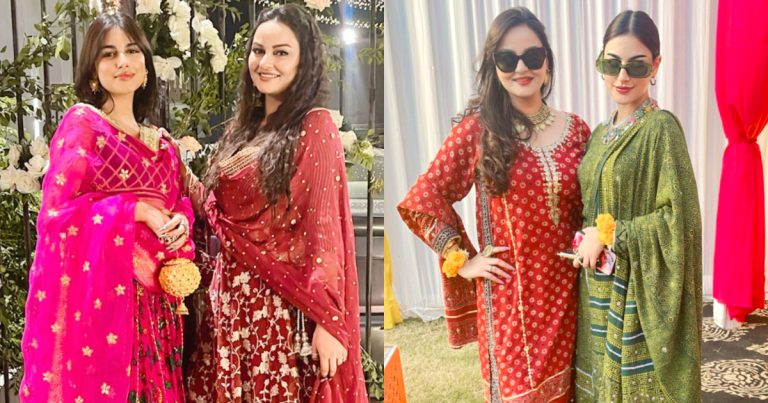 Javeria Abbasi And Daughter Anzela Abbasi Shine At A Wedding