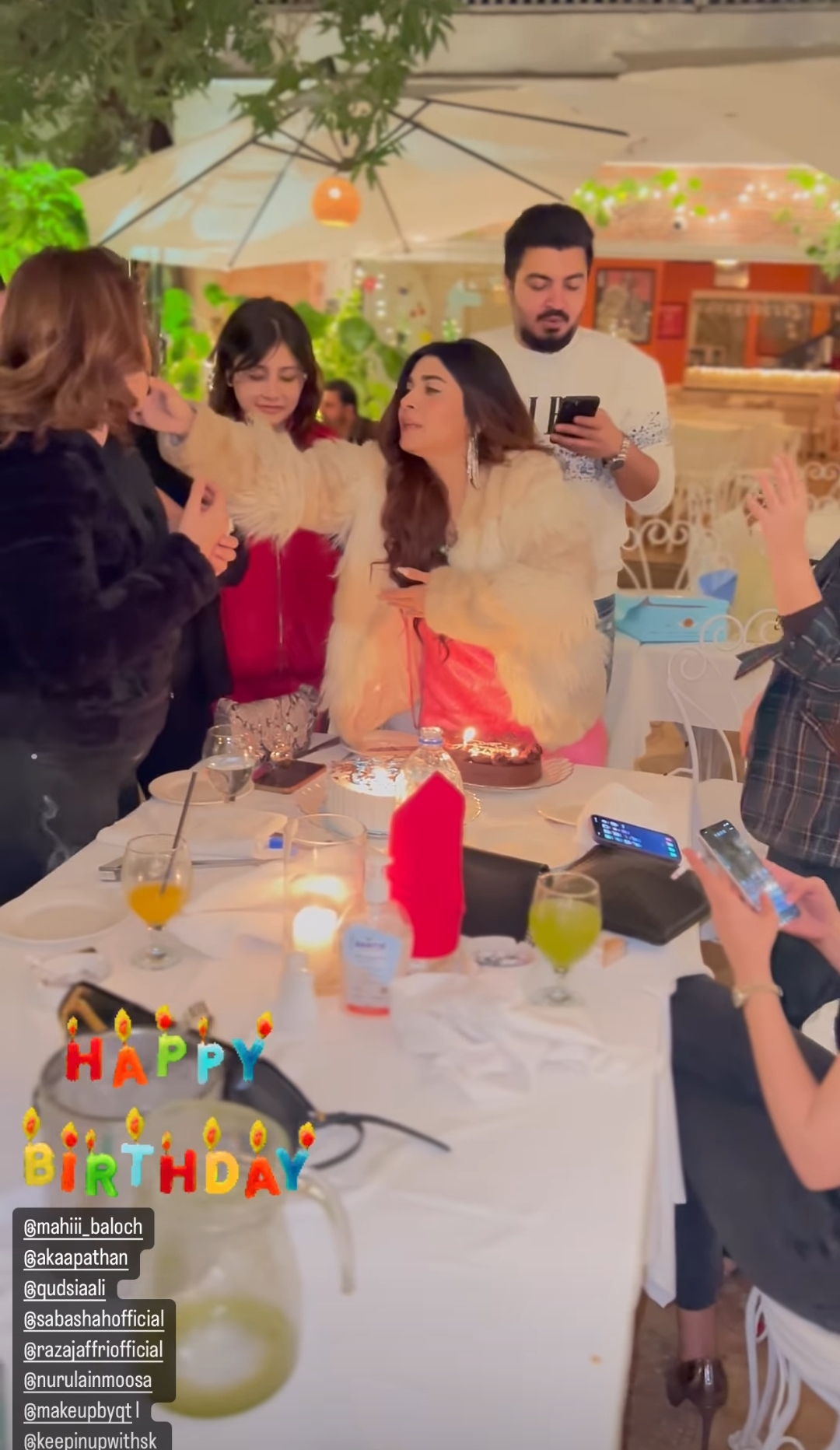 Mahi Baloch Celebrates Birthday With Friends & Family 