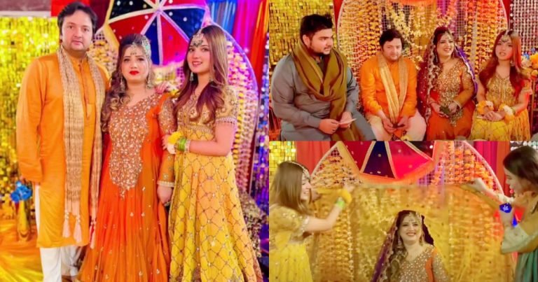 Rabeeca Khan Surprises Parents On 20th Wedding Anniversary With Mayun