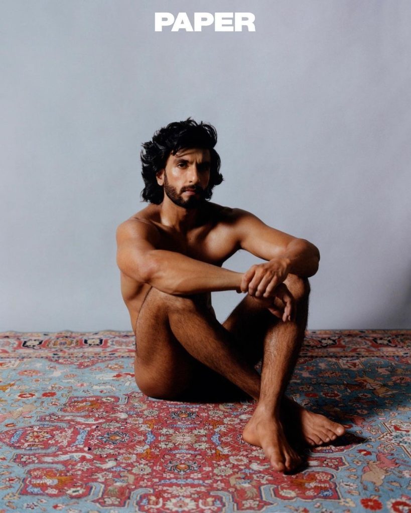 Model Aimal Khan's Bold Photo Inspired By Ranveer Singh
