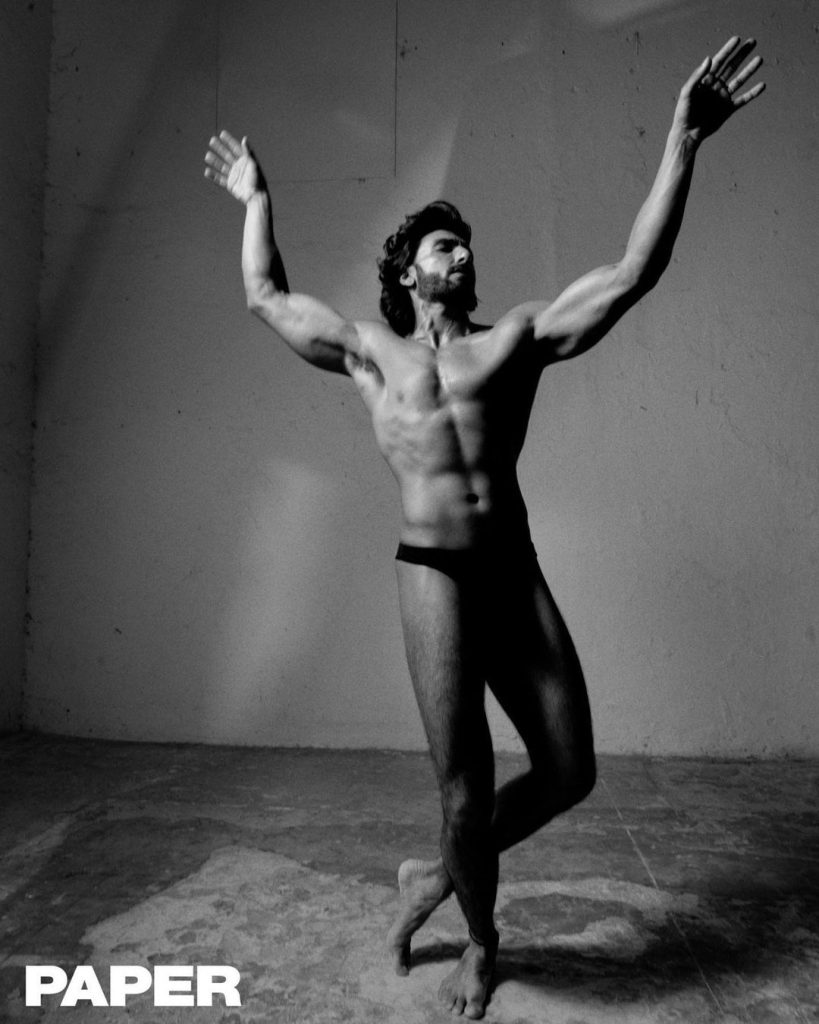 Model Aimal Khan's Bold Photo Inspired By Ranveer Singh