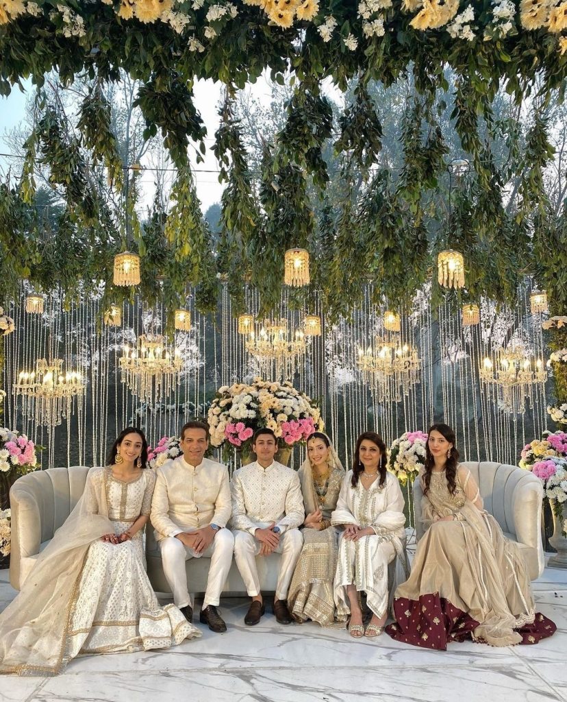 Saleem Sheikh Daughters Pictures from Sister Wedding