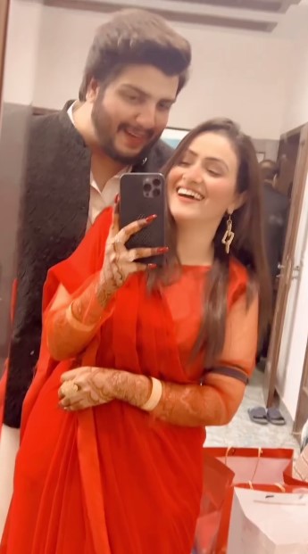 Sehar Hayat And Sami Rasheed Post Marriage Pictures