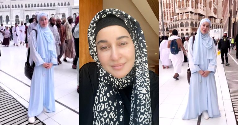 Shaista Lodhi Performs Umrah