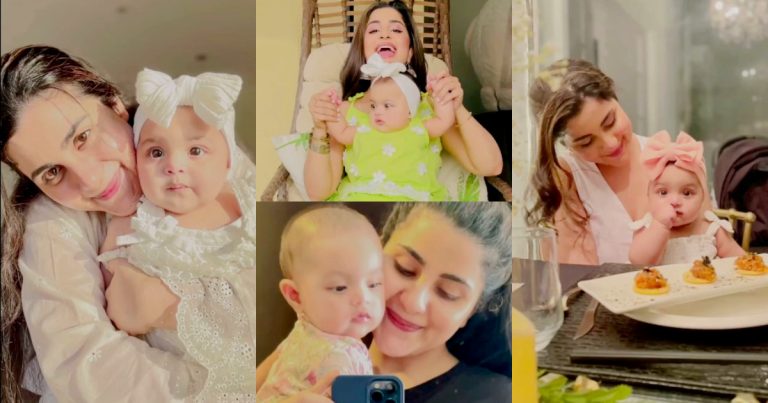 Sohai Ali Abro Shares Beautiful Pictures Of Her Baby Girl
