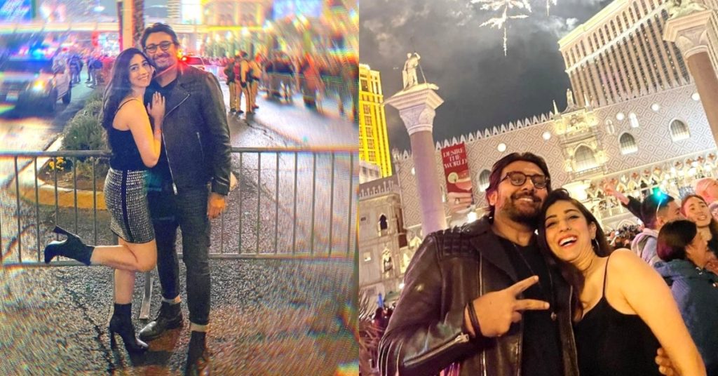 Mariyam Nafees New Year Pictures From Las Vegas with Husband