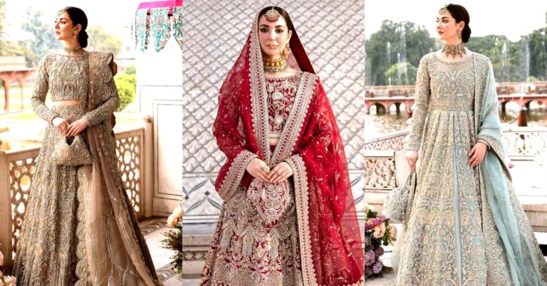 Hania Aamir Gorgeous Bridal Looks For Kanwal Malik