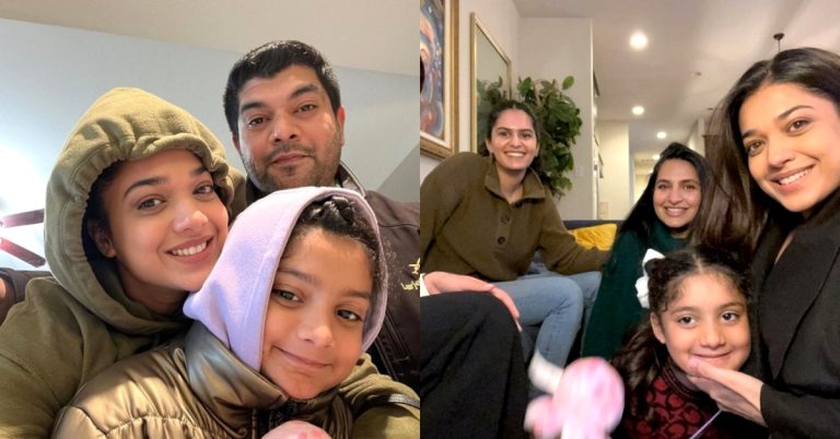 Sanam Jung New Pictures From USA with Family
