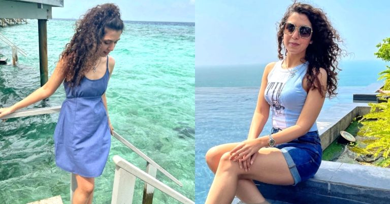 Mere Humsafar Fame Hira Umer Beautiful Pictures from Maldives & Sri Lanka
