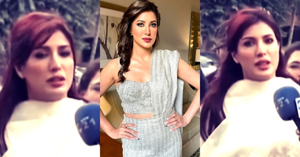 Mehwish Hayat Talks To Media for the First Time After Recent Controversy