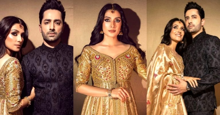 Ayeza Khan & Danish Taimoor Latest Bridal Shoot