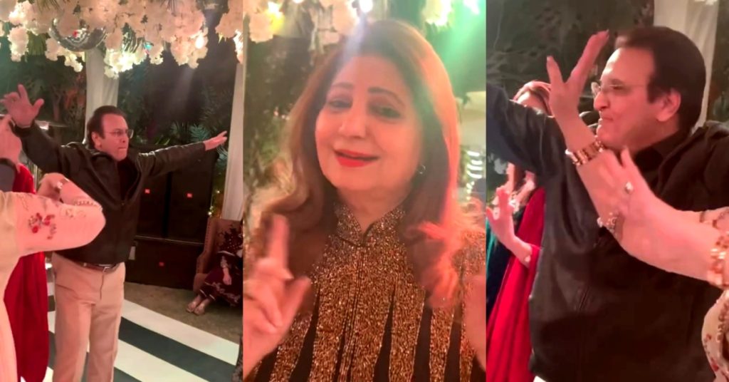 Behroze Sabzwari and Celebrities Dance in a Recent Wedding