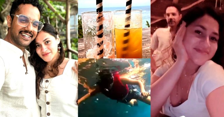 Ali Gul Pir & Azeemah Nakhoda Share New Honeymoon Pictures