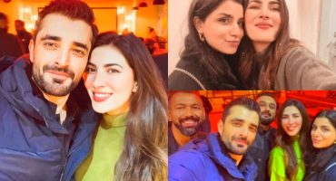 Naimal Khawar Khan New Clicks with Husband & Friends