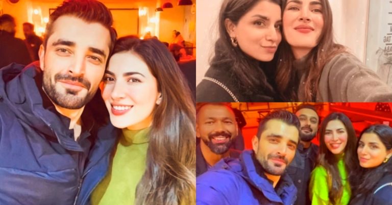 Naimal Khawar Khan New Clicks with Husband & Friends