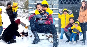 Bilal Qureshi & Uroosa Bilal Pictures from Murree