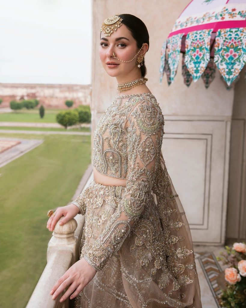 Hania Aamir Gorgeous Bridal Looks For Kanwal Malik